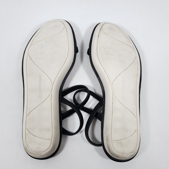Corso Como Sandals CC Corso Como Bakima Flat - Black 8.5M - Picture 3 of 4